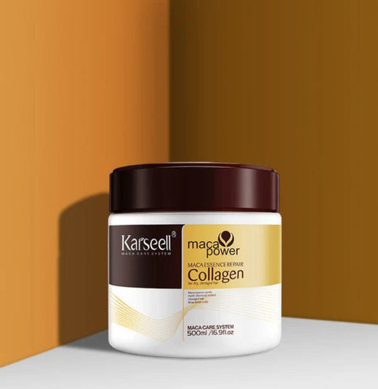 KARSEELL Maca Essence Repair Collagen for Dry, Damaged hair - 16.90 oz 500ml