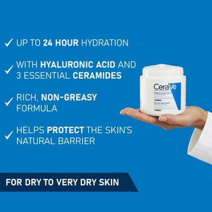 CeraVe Fragrance Free Moisturising Cream 454g