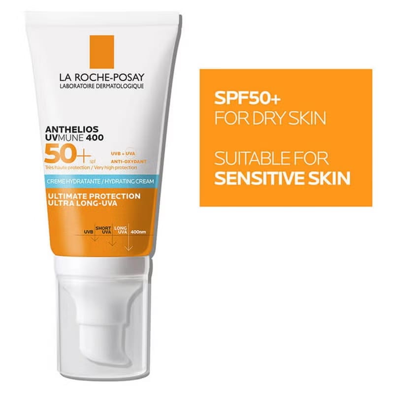 La Roche-Posay Anthelios UVMune 400 Hydrating Suncream SPF 50 50ml