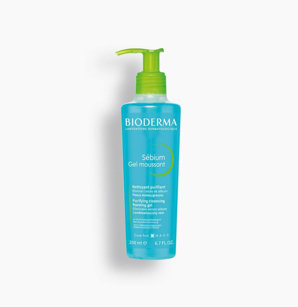 BIODERMA Sebium Purifying Cleansing Foaming Gel - 200ml