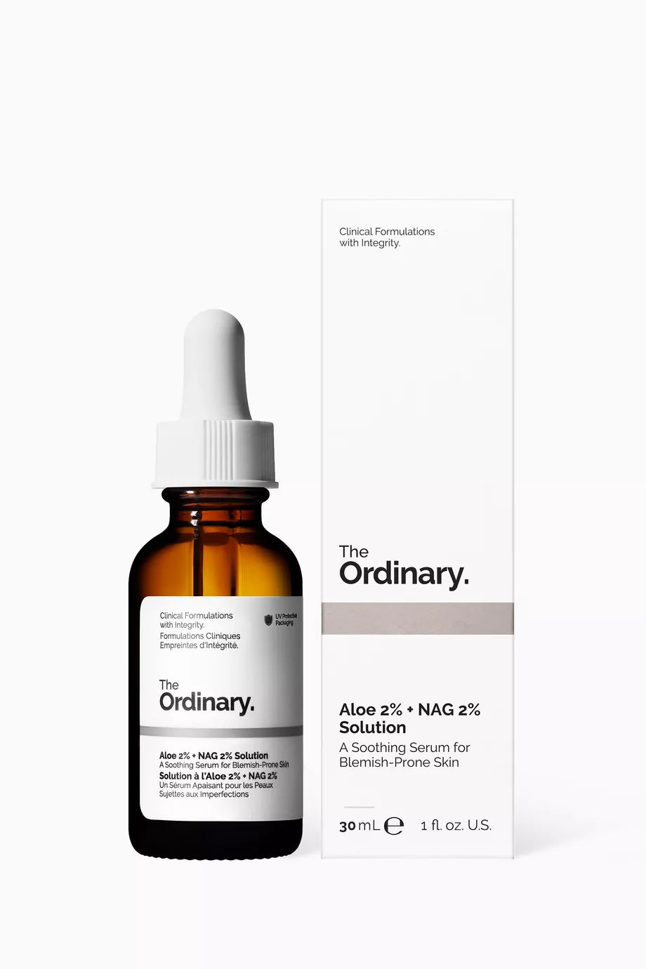 The Ordinary. Aloe 2% + NAG 2% Solution Serum, 30ml