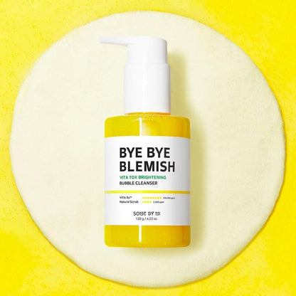 SOME BY MI Bye Bye Blemish Vita Tox Brightening Bubble Cleanser 120g / 4.23 oz.