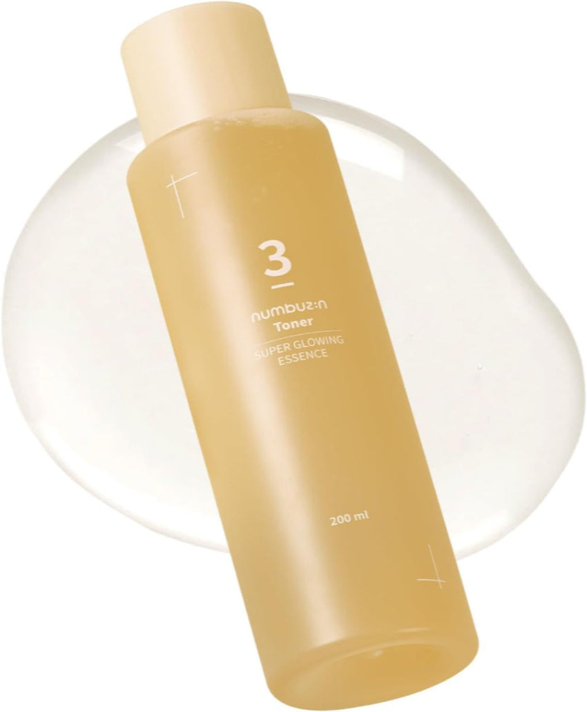 Numbuzin No. 3 Super Glowing Essence Toner 200ml