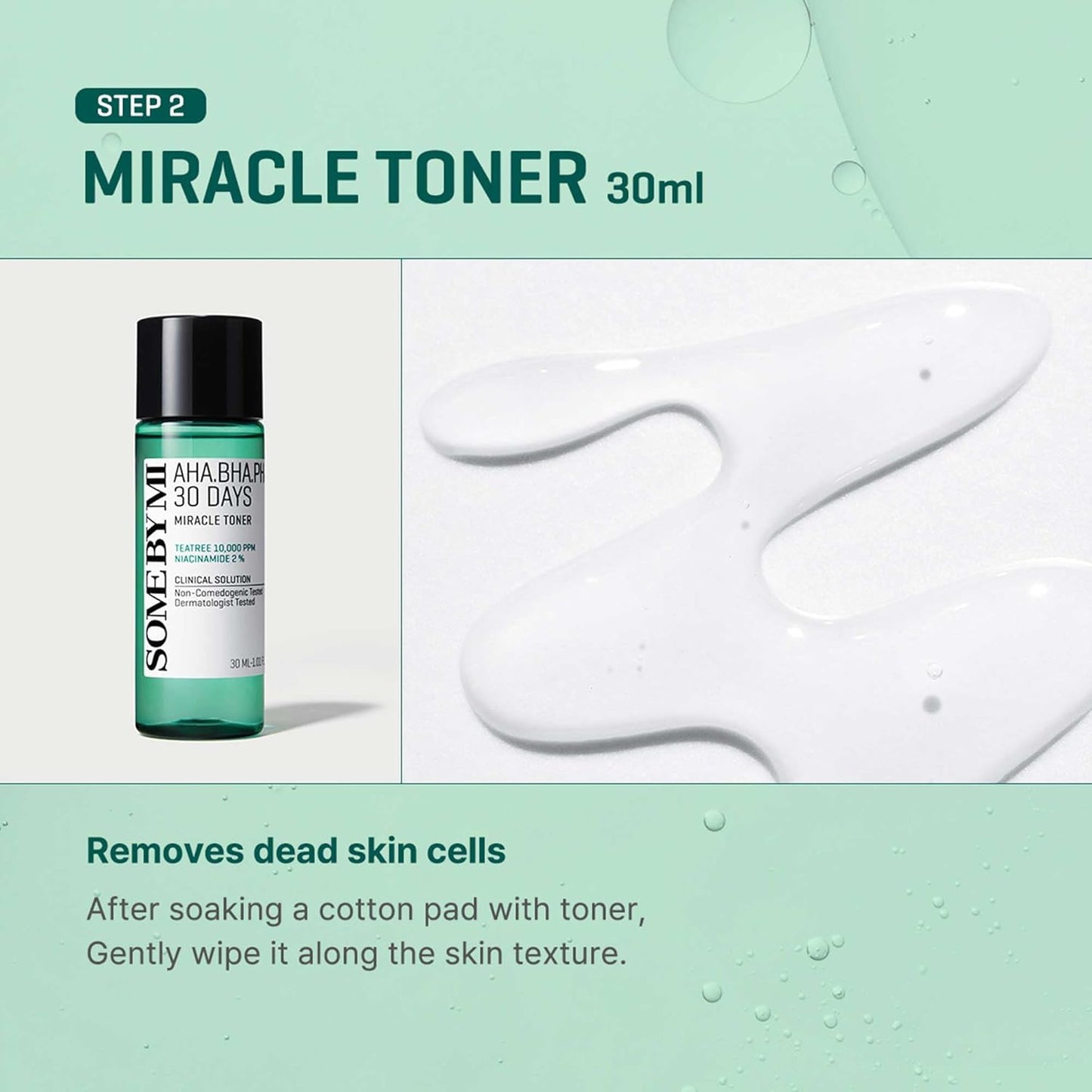 SOME BY MI AHA BHA PHA 30Days Miracle AC SOS Kit | Includes Toner 1.01Oz + Serum 0.33Oz + Cream 0.7Oz + Foam 1.01Oz