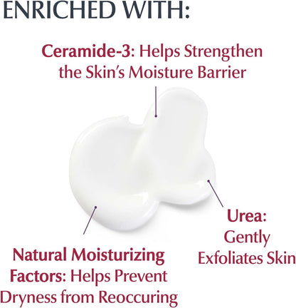 Eucerin, Roughness Relief Lotion, Fragrance Free, 16.9 fl oz (500 ml)