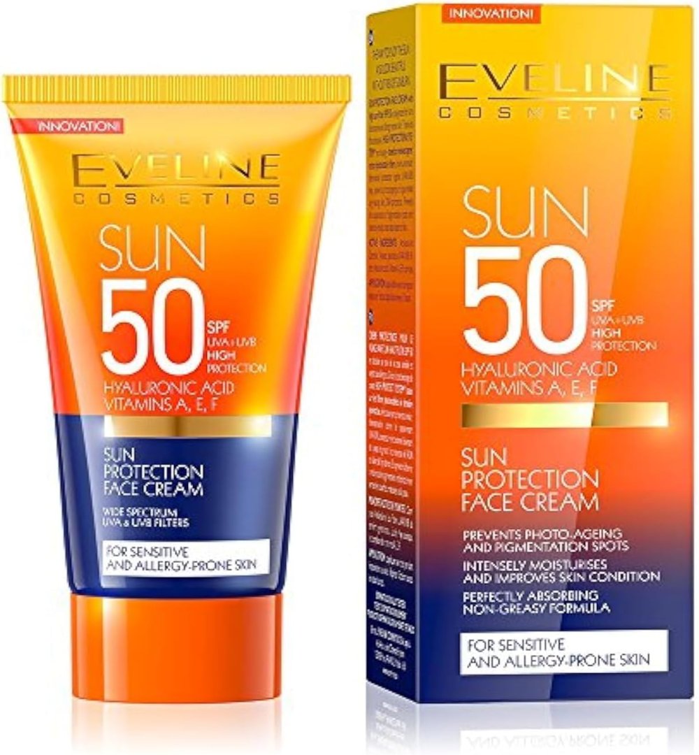 EVELINE COSMETICS SUN PROTECTION FACE CREAM SPF50