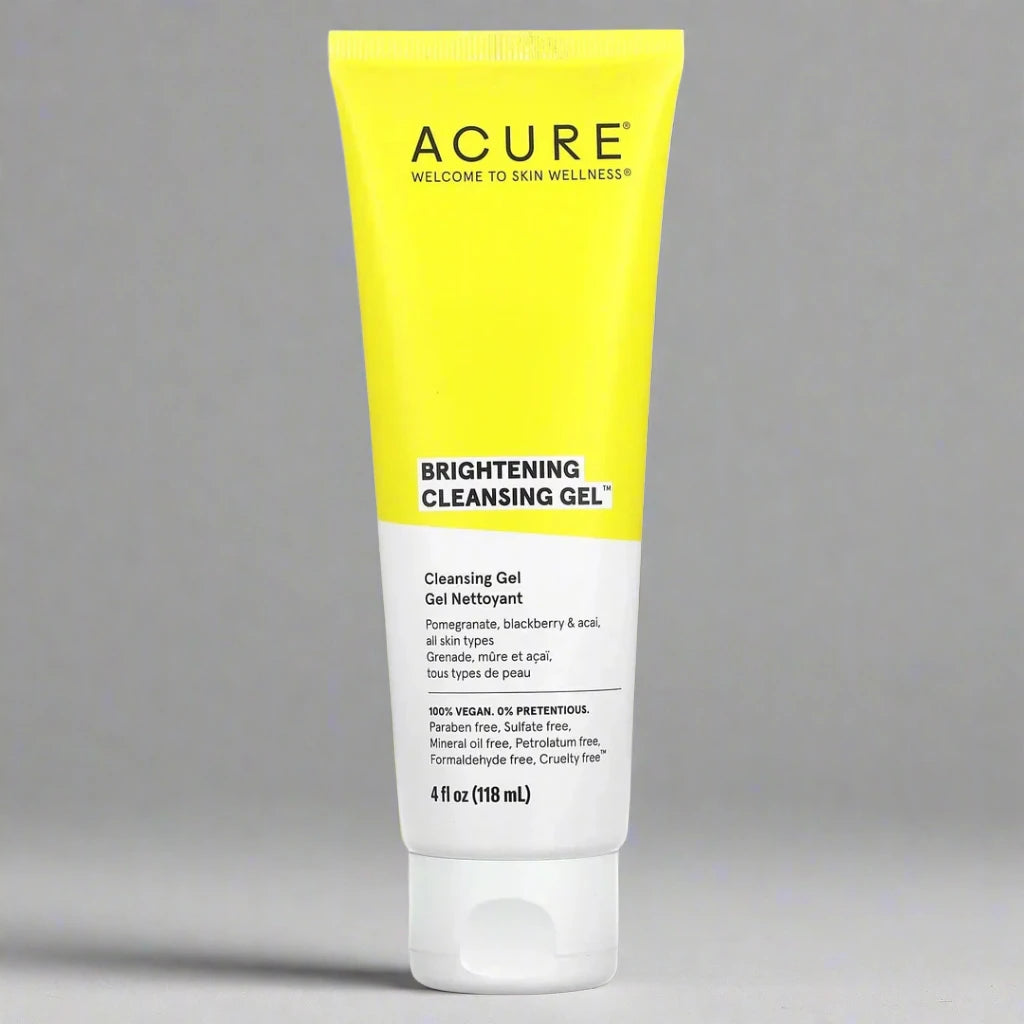 ACURE, Brightening Cleansing Gel, 4 fl oz (118 ml)