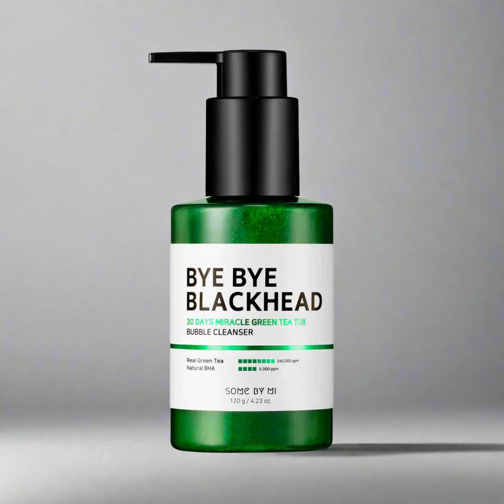 Bye Bye Blackhead Some By Mi 30 Days Miracle Green Tea Tox Bubble Cleanser (120 G)