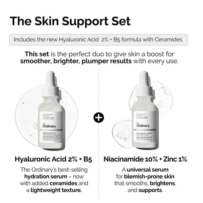 The Ordinary Skin Support Set, 30 ml (Pack of 2)