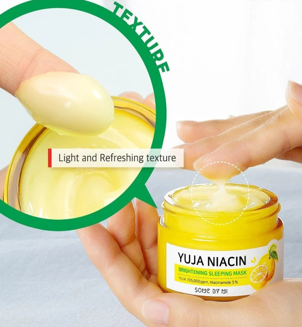 SOME BY MI Yuja Niacin Brightening Sleeping Mask 60g