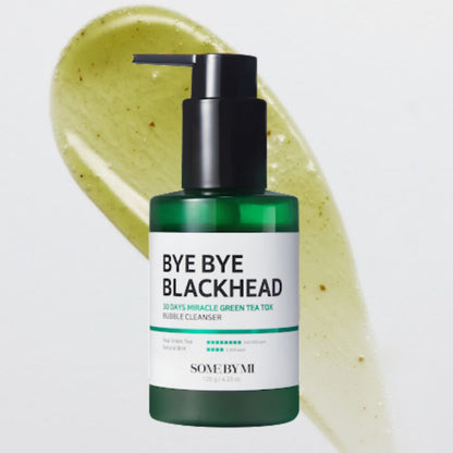 Bye Bye Blackhead Some By Mi 30 Days Miracle Green Tea Tox Bubble Cleanser (120 G)